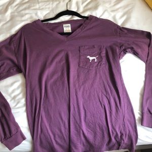 PINK long sleeve top